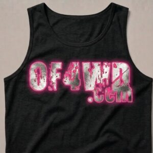Black wPink Tank Top OF4WD