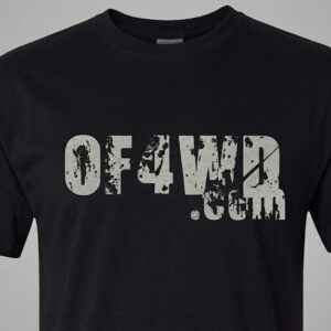 Gravel wBlack T-Shirt OF4WD
