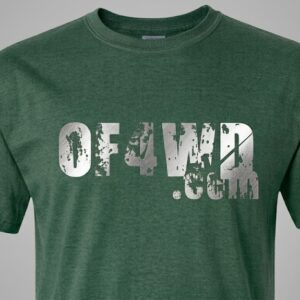 Green wSilver T-Shirt OF4WD
