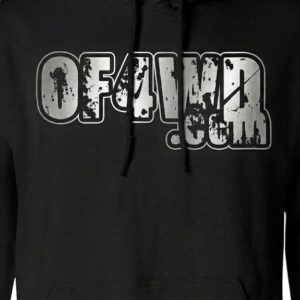 Pullover Hoodies Black wSilver OF4WD