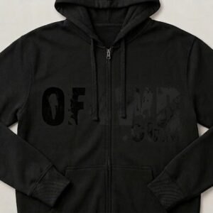 Zip Hoodie Black wBlack OF4WD